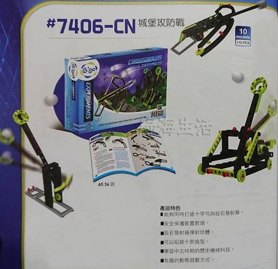 【綠海生活】智高 Gigo #7406-CN 城堡攻防戰 益智遊戲 玩具 積木