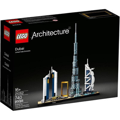 (全新未拆 ) LEGO 樂高 21052 建築系列 杜拜 Architecture (請先問與答)