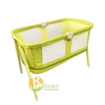 【居品租市】 專業出租平台 【出租】 Chicco Lullago Zip可攜式兩段嬰兒床(萊姆翠綠)