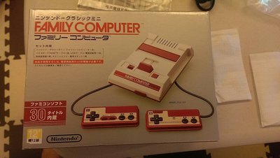 迷你任天堂 Mini Nintendo 原廠包裝盒子 x 1