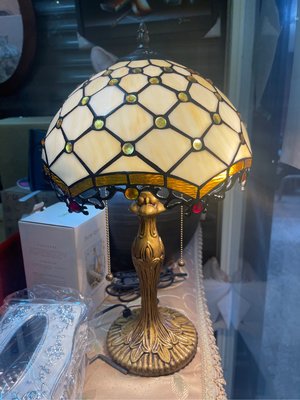 Tiffany第凡尼玫  玻璃手工藝術燈/桌燈/檯燈