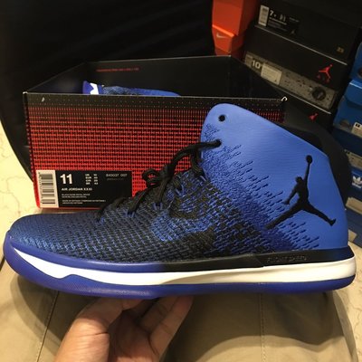 Nike Air Jordan XXXI 31 Royal 黑藍 845037 007 籃球鞋