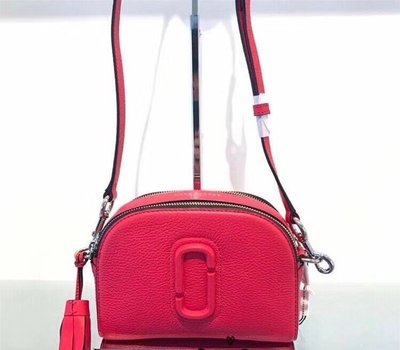 【全新正貨私家珍藏】 Marc Jacobs Camera bag 真皮流蘇雙拉相機包((紅色)