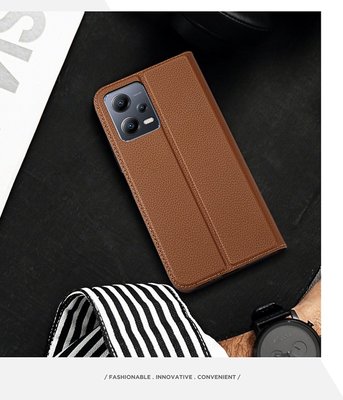 鏡頭加高設計 手機殼 手機皮套 DUX DUCIS Redmi Note 12 Pro+ 5G SKIN X2 皮套