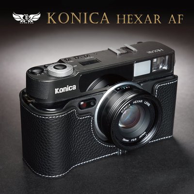 小馨小舖【TP Konica Hexar AF 真皮相機底座】相機皮套 相機包