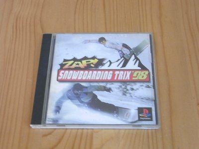 【小蕙館】PS~ ZAP! Snowboarding TRIX 98 摧毀! 雪板運動'98 (純日版)