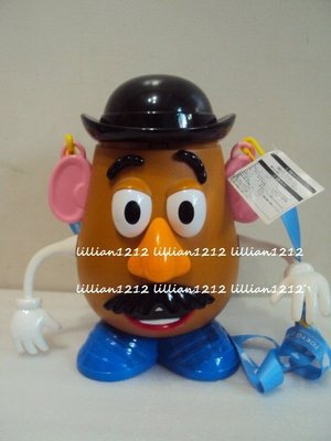 日本東京迪士尼disney限定玩具總動員蛋頭先生大頭造型爆米花筒(現貨) 爆米花桶
