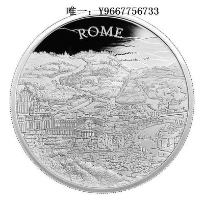 銀幣(訂購 不設退換）羅馬城市美景 精鑄銀幣 1盎司
