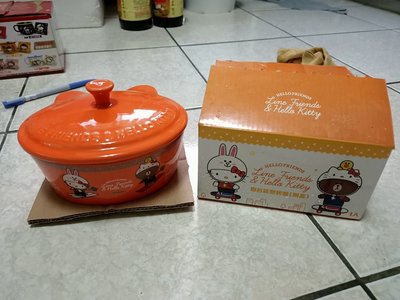 Line Frinds&amp;Hello Kitty 聯名造型烤盤