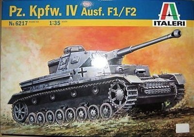 意大利ITALERI 伊達雷利 6217 1/35 PZ KPFW IV AUSF F1/F2坦克~