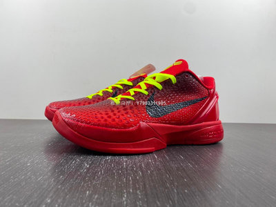 【明朝運動館】NIKE Zoom Kobe 6 ZK6 反轉紅色 黑勾 實戰 籃球鞋FV4921-600耐吉 愛迪達