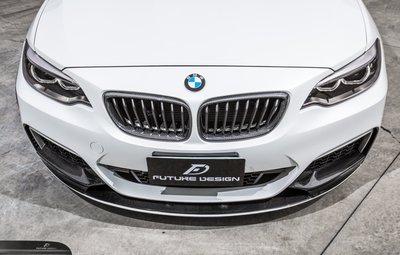 【政銓企業有限公司】BMW F22 MTECH Performance 款Carbon 碳纖維 卡夢 前下巴 M235