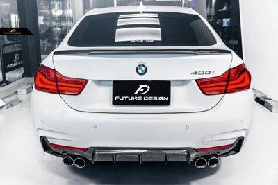 【政銓企業有限公司】BMW F36 四門專用 Performance款 高品質 抽真空 卡夢 尾翼430 440 現貨