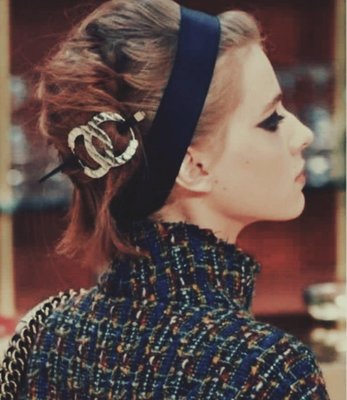Chanel ❤️ 走秀款 髮夾 髮釵 髮簪