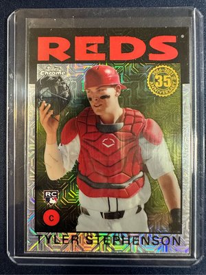 TYLER STEPHENSON 2021 Topps Bowman ROOKIE CARD #20 Cincinnati Reds