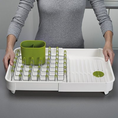 英國 Joseph碗盤碟瀝水架餐具濾水整理架伸展式排水碗架置物架