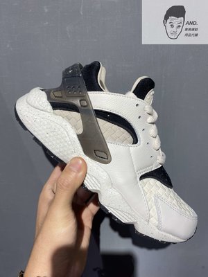 【AND.】NIKE AIR HUARACHE CRATER PRM 灰咖 休閒 武士 襪套 女款 DR0449-001