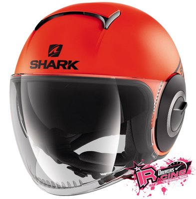 ♚賽車手的試衣間♚ Shark® Nano Street Neon Mat Orange 2019 gogoro