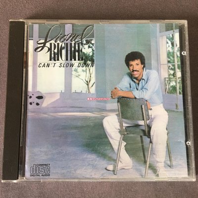 Lionel Richie Cant Slow Down Hello R 虛字版 CD 盤面95新
