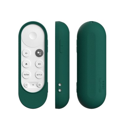 熱銷 適用於谷歌2020安卓電視盒子Chromecast with Google TV遙控器矽膠保護套 保護外殼-可開發票