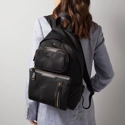 ╭☆包媽子店☆ANYA HINDMARCH Multi-Pocket Nylon Backpack 雙肩背包後背包