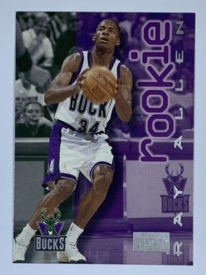 1996-97 SkyBox Premium Rookie #201 Ray Allen Milwaukee Bucks