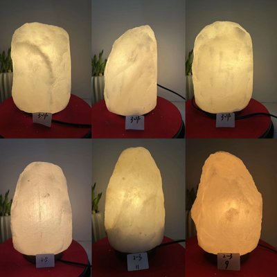 白鹽燈 3-4kg喜馬拉雅山白鹽燈 招財燈 精油燈 氣氛燈