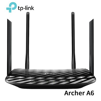 【前衛】TP-Link Archer A6 AC1200 Gigabit雙頻無線網路 MU-MIMO WiFi路由器