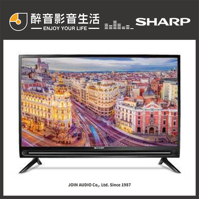 【醉音影音生活】夏普 Sharp 2T-C32BE1T 32吋 HD智慧連網液晶顯示器.台灣公司貨