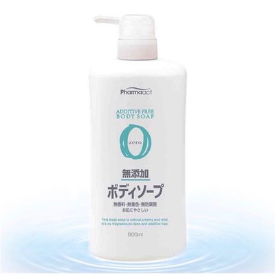 日本熊野油脂 Pharmaact zero 無添加沐浴乳