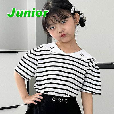 JS~JM ♥上衣(BLACK) LAGO-2 24夏季 LGG240401-066『韓爸有衣正韓國童裝』~預購