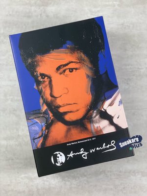 ➕S.P➕BE@RBRICK Andy Warhol's Muhammad Ali 安迪沃荷 拳王阿里 100 400%