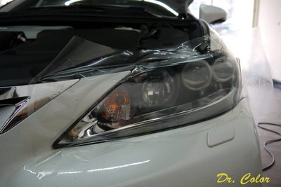 Dr. Color 玩色專業汽車包膜 Lexus CT200h 車燈保護膜