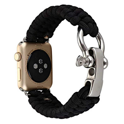 XIYU iwatch 男女通用可替換錶帶 Apple Watch 尼龍繩蘋果手錶錶帶 38/42mm
