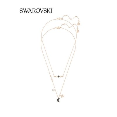 【原裝現貨免運】Swarovski 施華洛世奇 GLOWING 層次二合一 女項鍊套裝 禮物