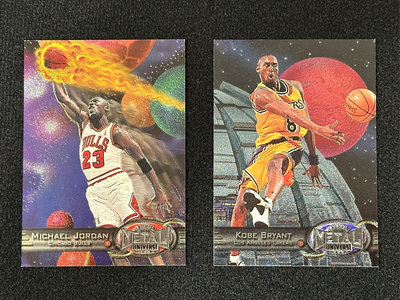 [NBA球卡] 1997 Metal universe Set 套卡(125), Jordan球卡Kobe籃球卡