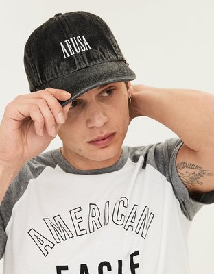 【iBuy瘋美國】全新正品 American Eagle 0221-5945 純棉帽圍可調式字母棒球帽 現貨