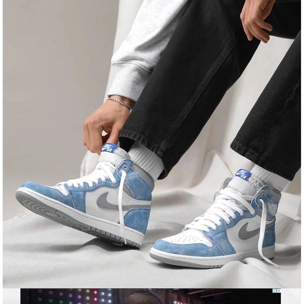 預購Jordan 1 Retro High OG Hyper Royal 555088-402 復古褪色尺尺26