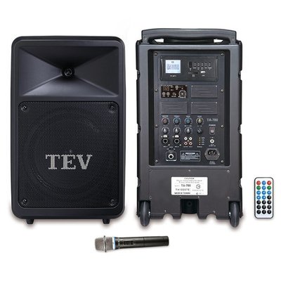 TEV 台灣電音USB/SD 10吋單頻無線擴音機 TA780U-1