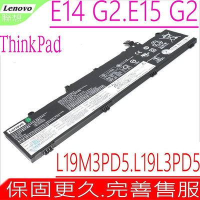 LENOVO L19M3PD5 電池 (原裝) 聯想 ThinkPad E14 2nd Gen2 G2，20T6，20TA，L19D3PD5，L19L3PD5