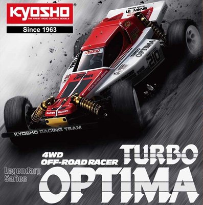 天母168 kyosho 30619 1/10 EP 4WD Turbo Optima超級千里馬 2019年版 KIT