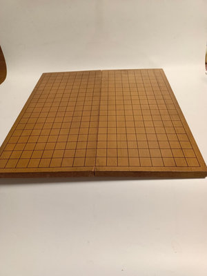 （二手）——日本實木圍棋盤  可折疊  品相不錯  尺寸如圖  158包 古玩 擺件 老物件【萬寶閣】1424