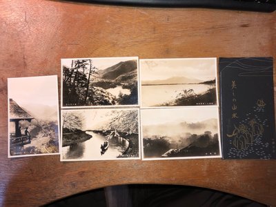 日治(日據)時期 日本美麗之山水－東北線第一輯明信片(繪葉書) 一套５張