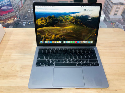 台中 2018年 MacBook Air 13吋 i5 (1.6) 8G 256G 太空灰 灰色 蘋果電腦 63次