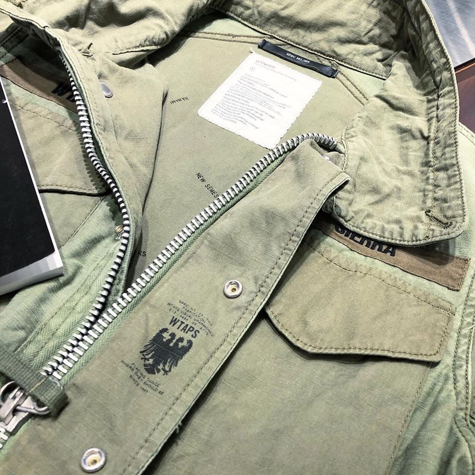 希望商店】WTAPS M-65 JACKET 12SS 經典拼接夾克外套| Yahoo奇摩拍賣