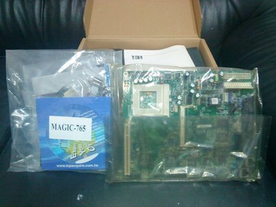 全新庫存 工業級電腦 IEI magic765-133, 另售ISA插槽底板元