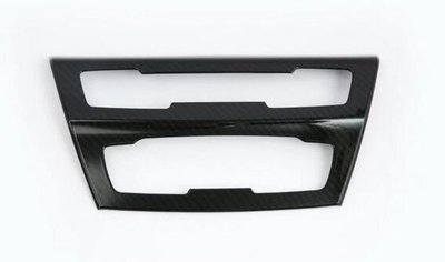 現貨熱銷-【易車汽配】寶馬 BMW 16-18年 F48 X1 空調面板 冷氣開關面板 冷氣面板 空調 裝飾框 碳纖維紋