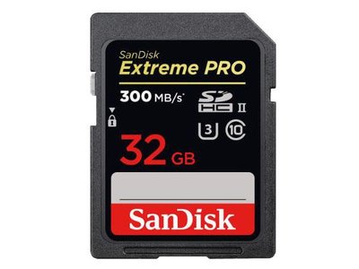 ☆昇廣☆【公司貨】SANDISK Extreme Pro U3 V30 SDXC-32G 300MB《刷卡0利率》