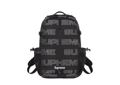 【IMPRESSION】Supreme Backpack FW21 Black 登山 運動 後背包 現貨