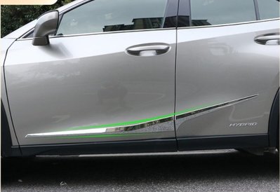 19-21款  Lexus 車身飾條UX260車身門板 UX200外饰防撞防护亮片装饰条 車身車側飾條